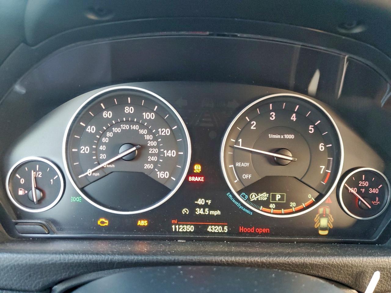 2015 BMW 328 I Sulev VIN: WBA3C1C50FP854274 Lot: 94111365