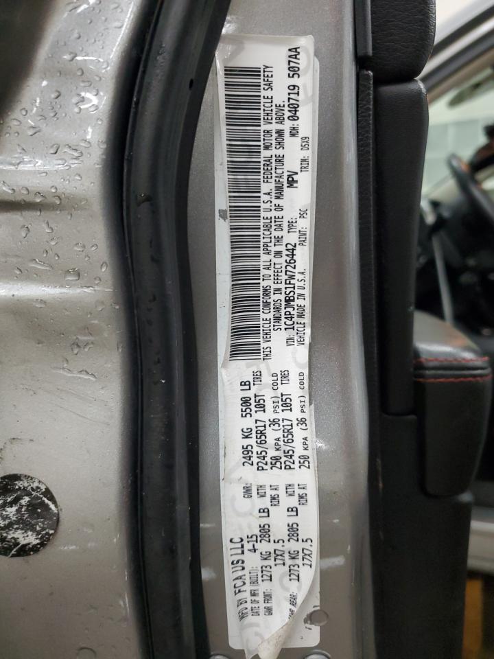 2015 Jeep Cherokee Trailhawk VIN: 1C4PJMBS1FW726442 Lot: 93663985