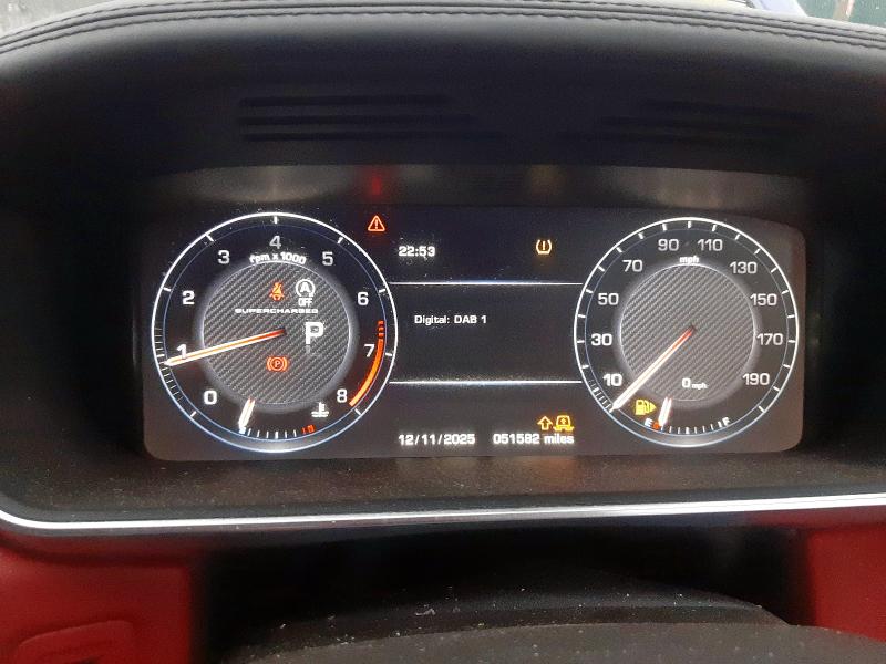 2015 LAND ROVER RANGE ROVER SPORT 5.0 V8 S/C SVR 5DR AUTO