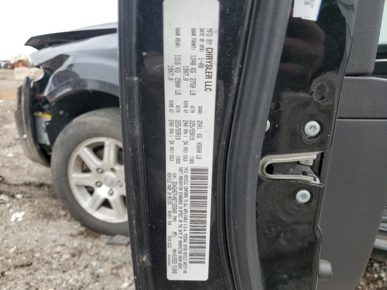 2009 Dodge Journey R/T VIN: 3D4GH67V49T153348 Lot: 92728795