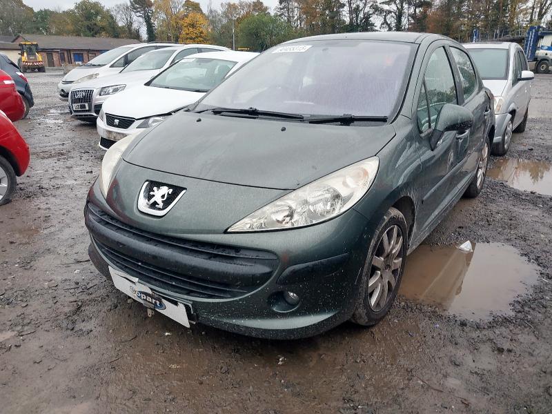 2007 PEUGEOT 207 1.6 HDI 90 SE 5DR for sale at Copart WOLVERHAMPTON