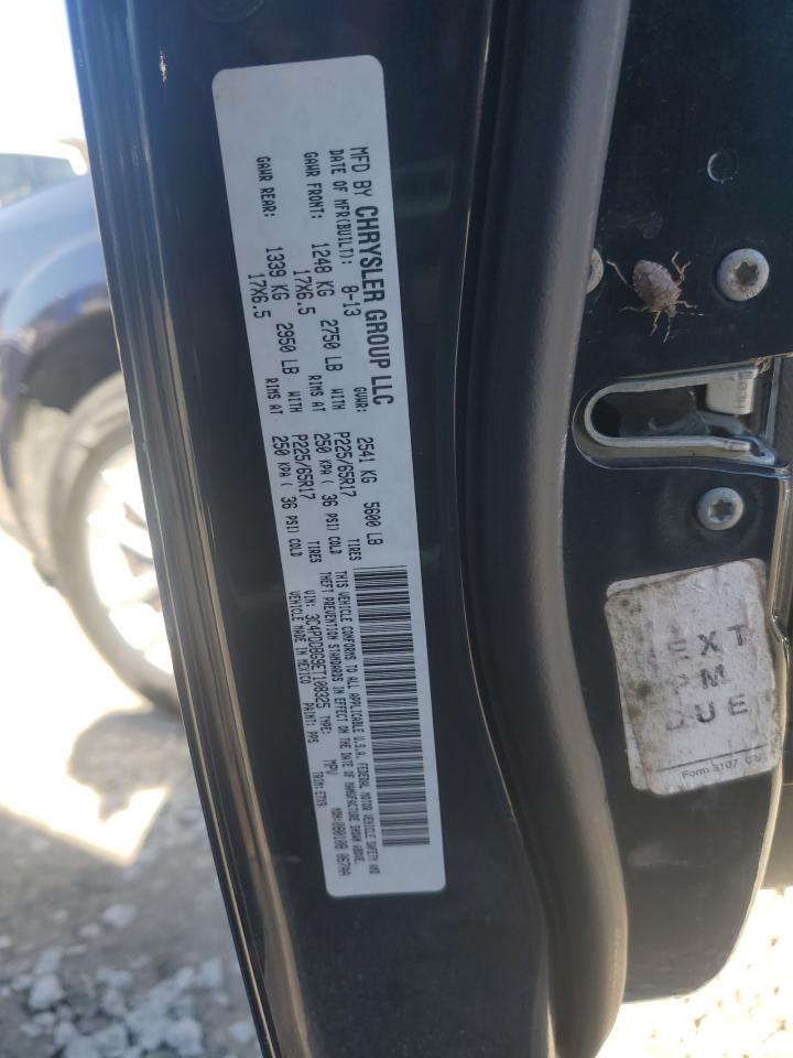 2014 Dodge Journey Sxt VIN: 3C4PDDBG9ET108325 Lot: 91317455