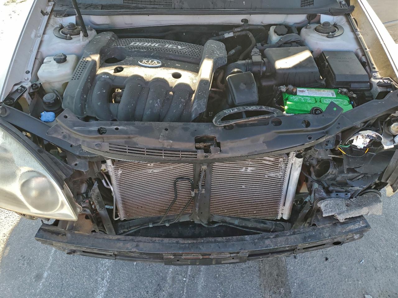 2008 Kia Optima Lx VIN: KNAGE123985272040 Lot: 93609005