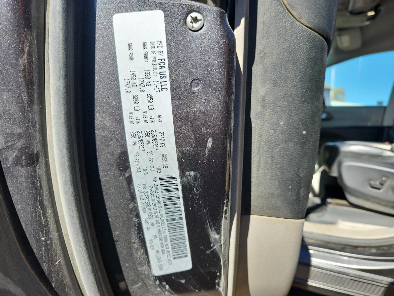 2018 Chrysler Pacifica Touring L VIN: 2C4RC1BG8JR142652 Lot: 91646515