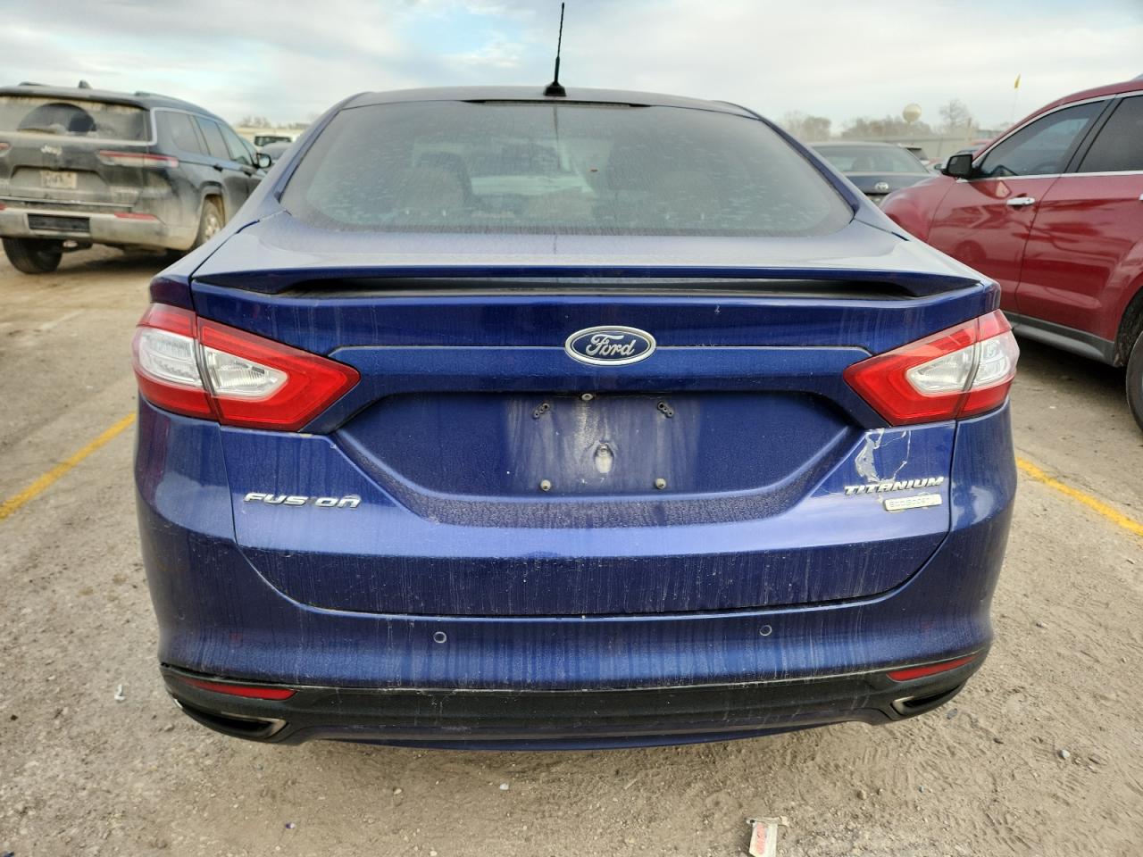 2015 Ford Fusion Titanium VIN: 3FA6P0K98FR268746 Lot: 92888555