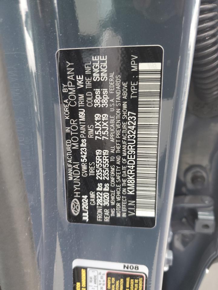 2024 Hyundai Ioniq 5 Limited VIN: KM8KR4DE9RU324237 Lot: 92944815