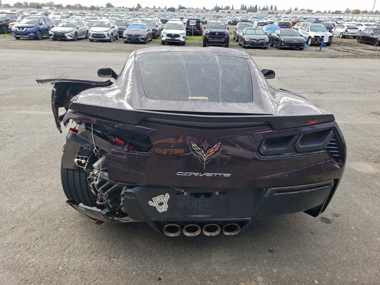 2017 Chevrolet Corvette Stingray Z51 2Lt VIN: 1G1YJ2D71H5110873 Lot: 94120605