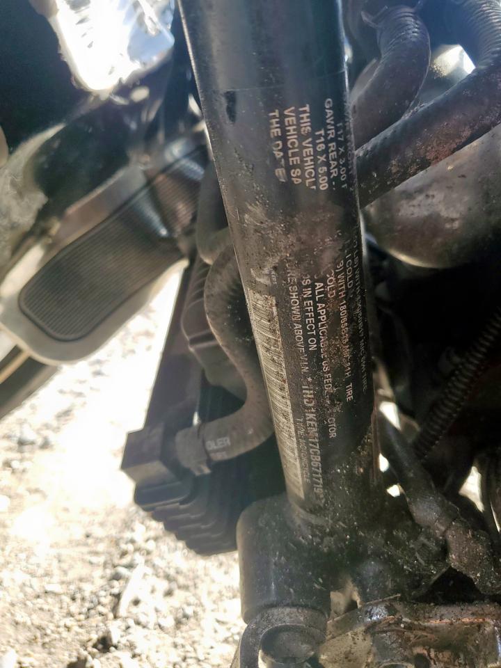 2012 Harley-Davidson Flhtk Electra Glide Ultra Limited VIN: 1HD1KEM17CB671719 Lot: 92699185