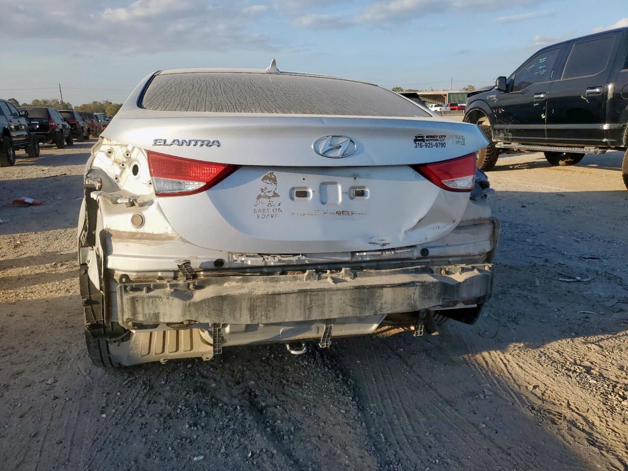 2013 Hyundai Elantra Gls VIN: KMHDH4AE1DU585256 Lot: 92605045