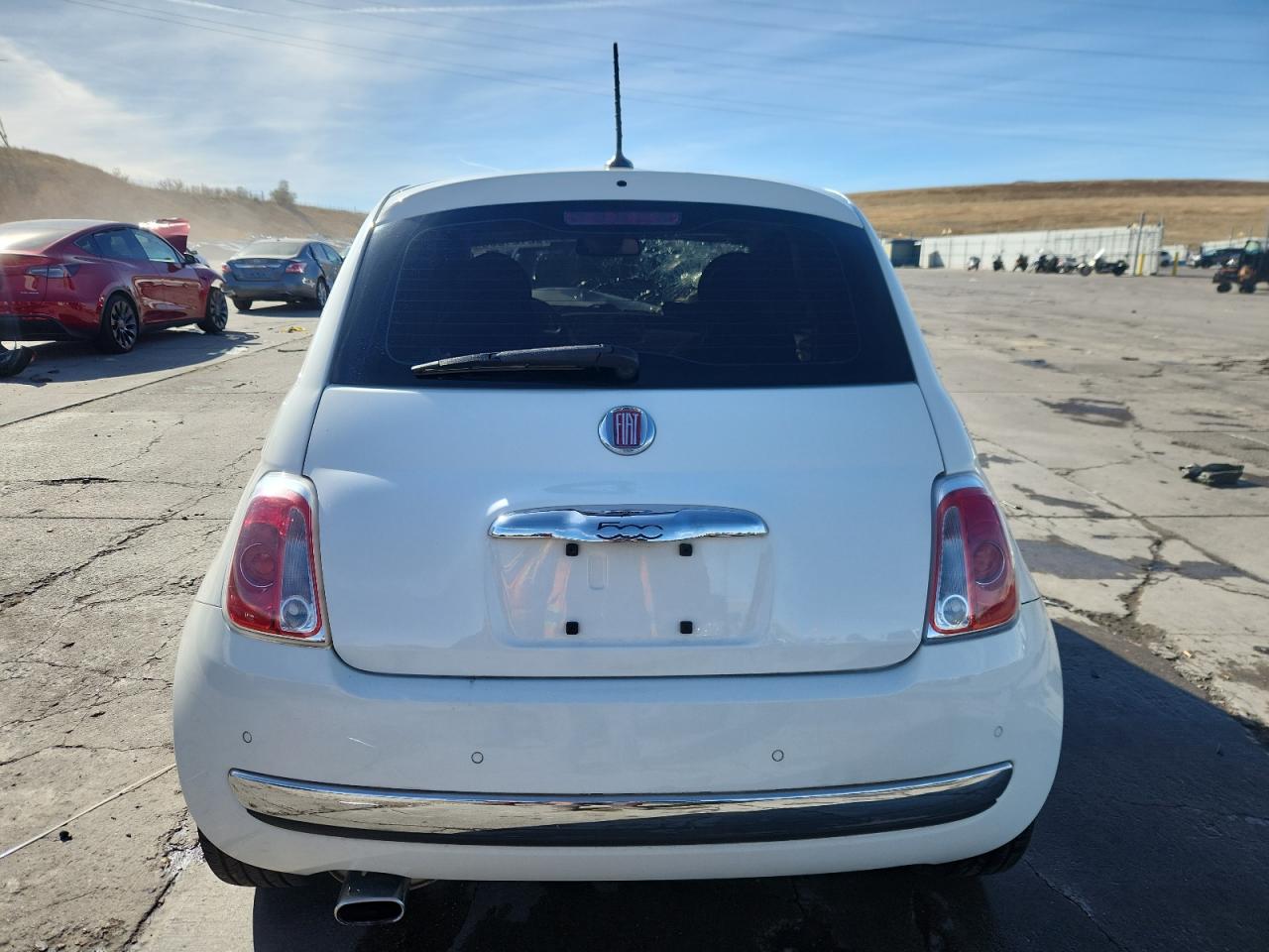 2015 Fiat 500 Lounge VIN: 3C3CFFCR3FT508262 Lot: 92121295