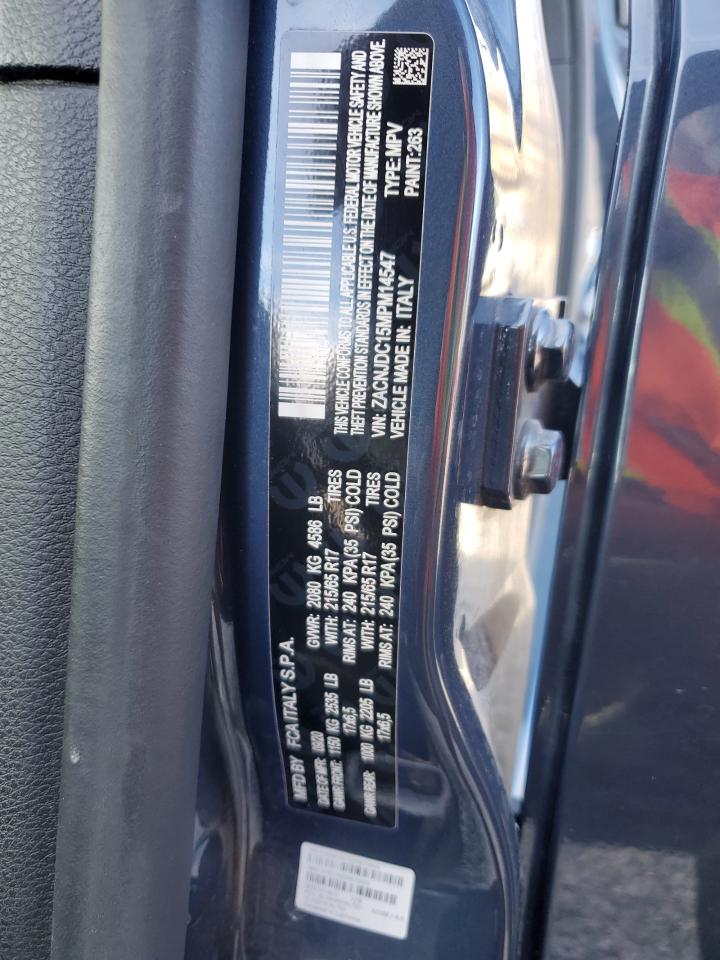 2021 Jeep Renegade Trailhawk VIN: ZACNJDC15MPM14547 Lot: 90862905