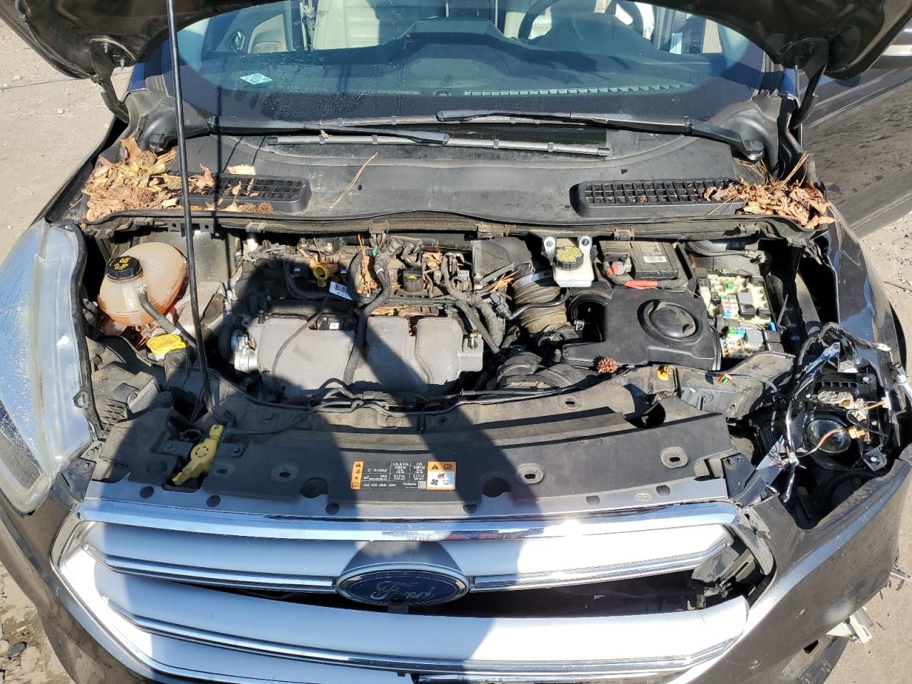 2017 Ford Escape Titanium VIN: 1FMCU0J95HUE63783 Lot: 91562075