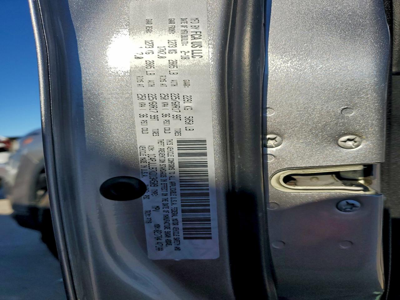 2019 Jeep Cherokee Latitude Plus VIN: 1C4PJLLB7KD134509 Lot: 93712605