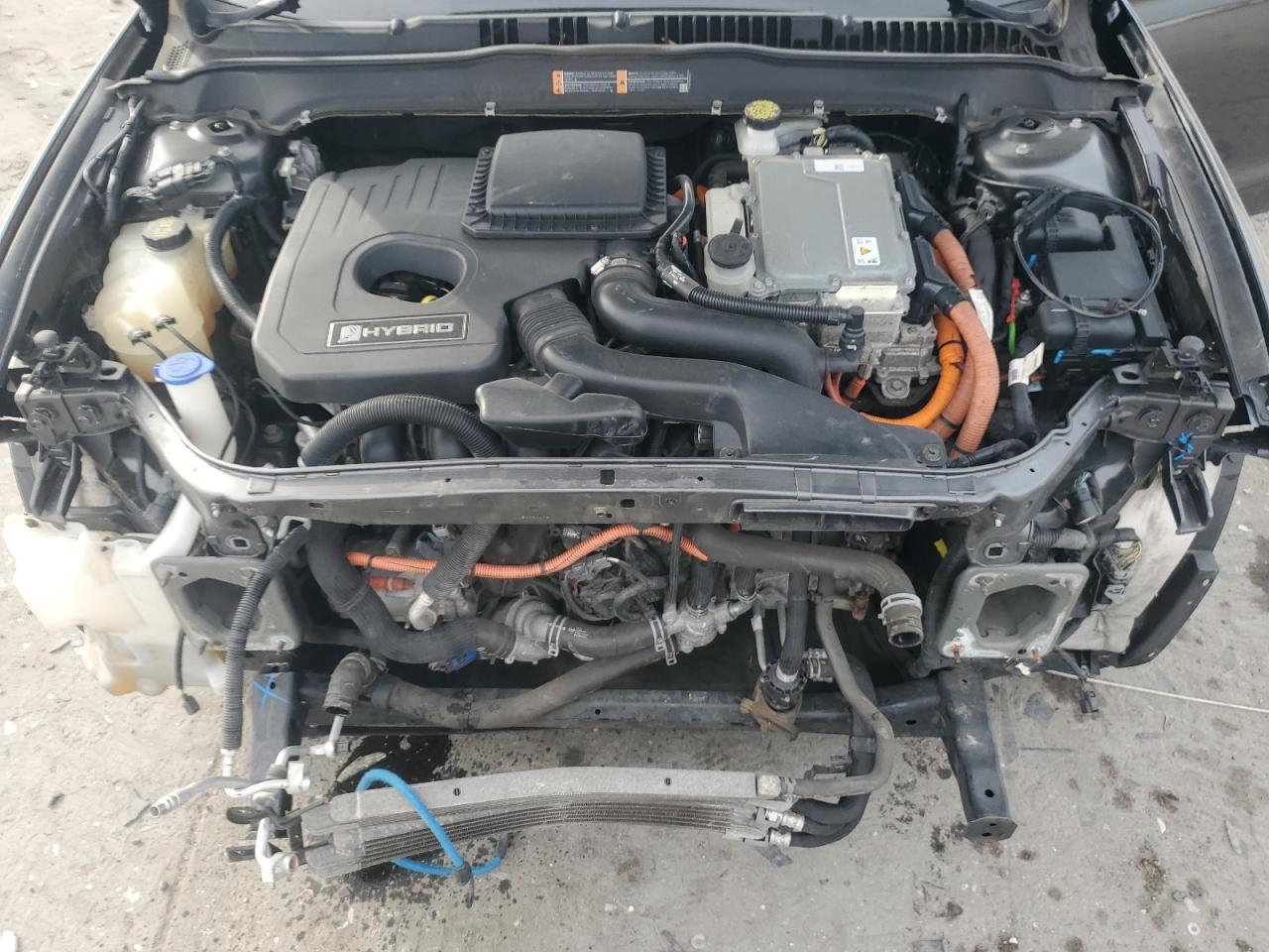 2018 Ford Fusion Titanium/Platinum Hev VIN: 3FA6P0RU7JR153378 Lot: 93132495