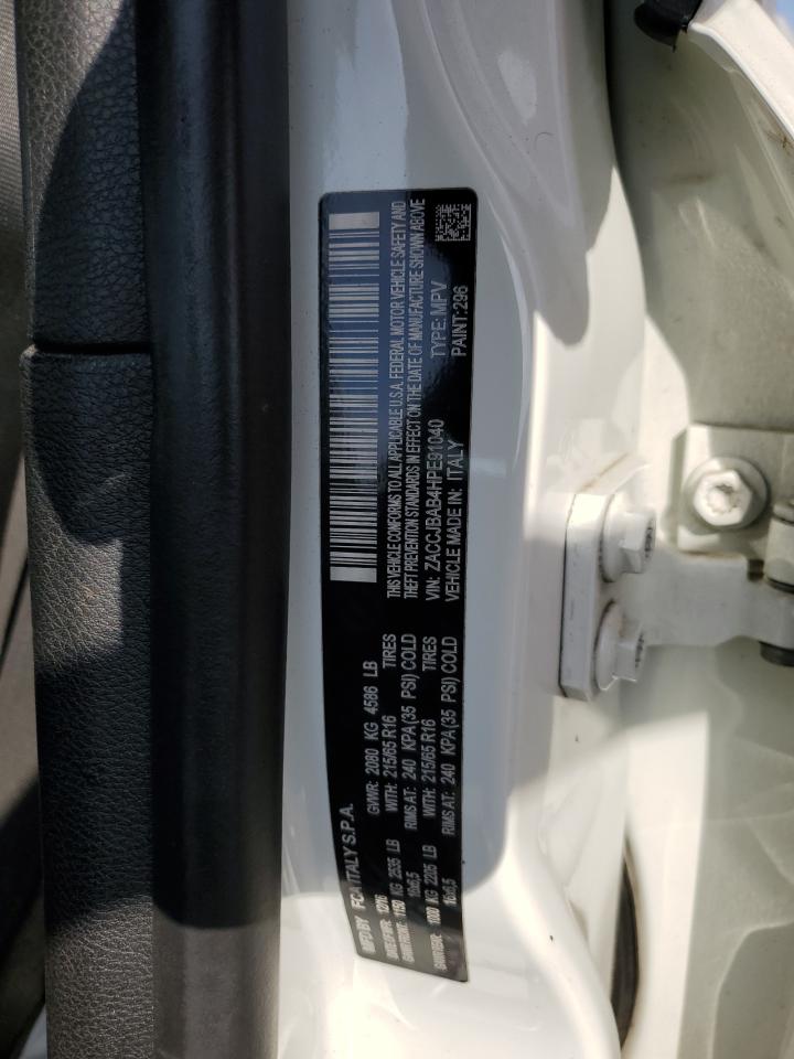 2017 Jeep Renegade Sport VIN: ZACCJBAB4HPE91040 Lot: 93456755