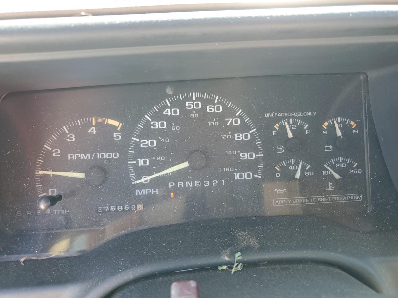 1995 Chevrolet Gmt-400 C1500 VIN: 2GCEC19H0S1262765 Lot: 92712135