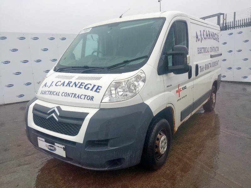 2010 CITROEN RELAY 2.2 HDI H1 VAN 100PS for sale at Copart WHITBURN