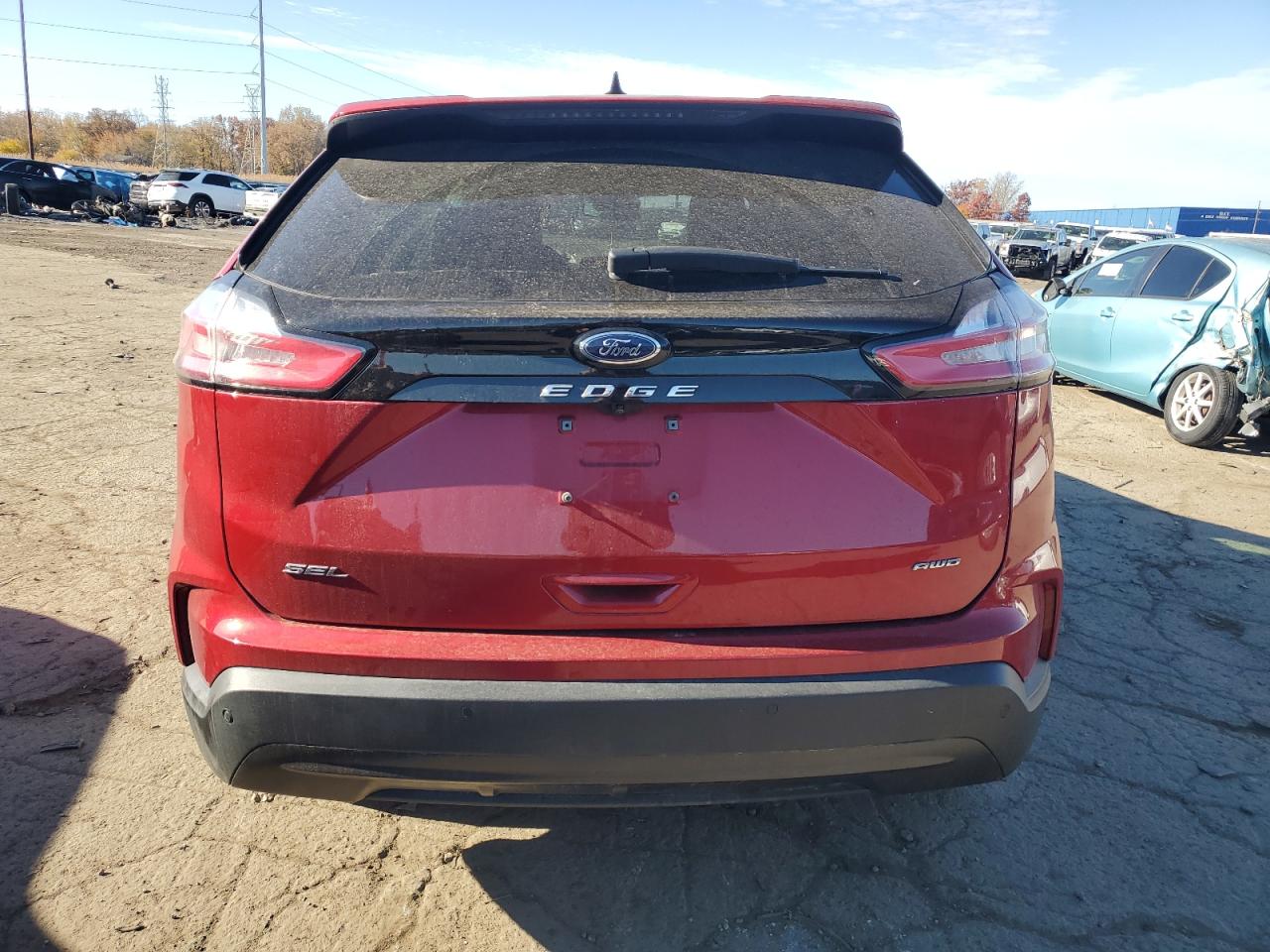 2022 Ford Edge Sel VIN: 2FMPK4J97NBA59206 Lot: 91451045