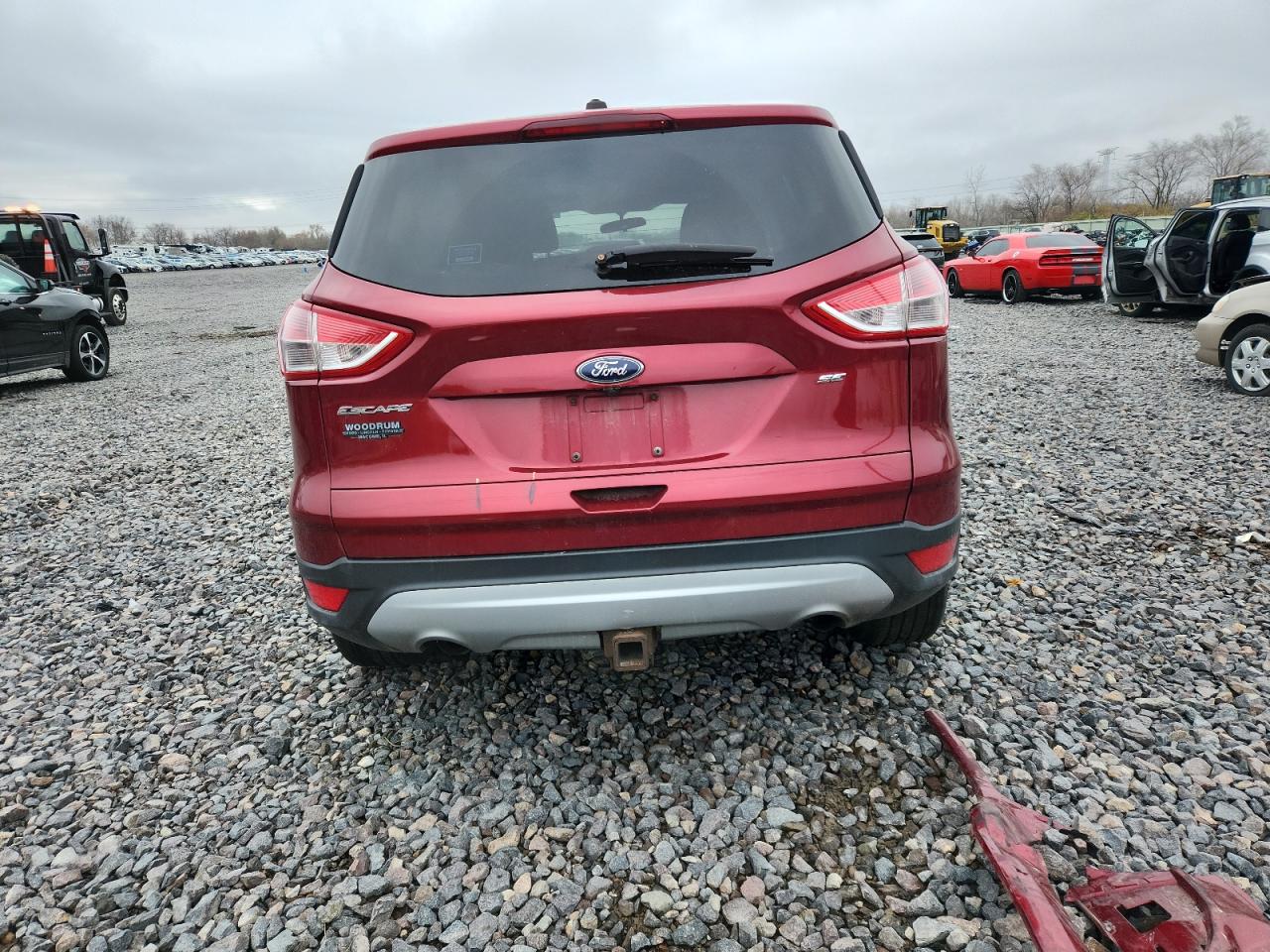 2014 Ford Escape Se VIN: 1FMCU9G91EUA15385 Lot: 92759715