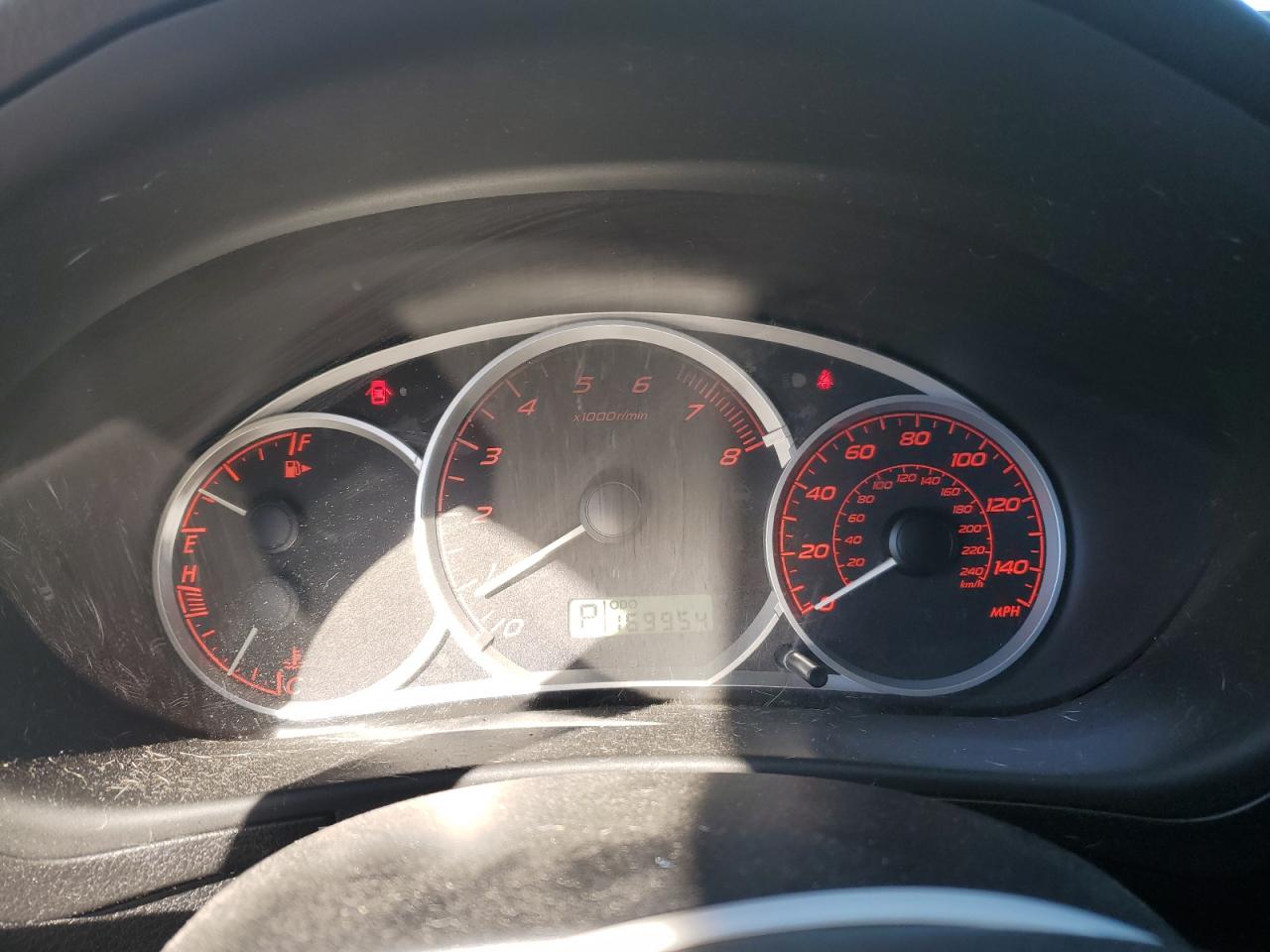 2009 Subaru Impreza 2.5 Gt VIN: JF1GH74669H809070 Lot: 92096455