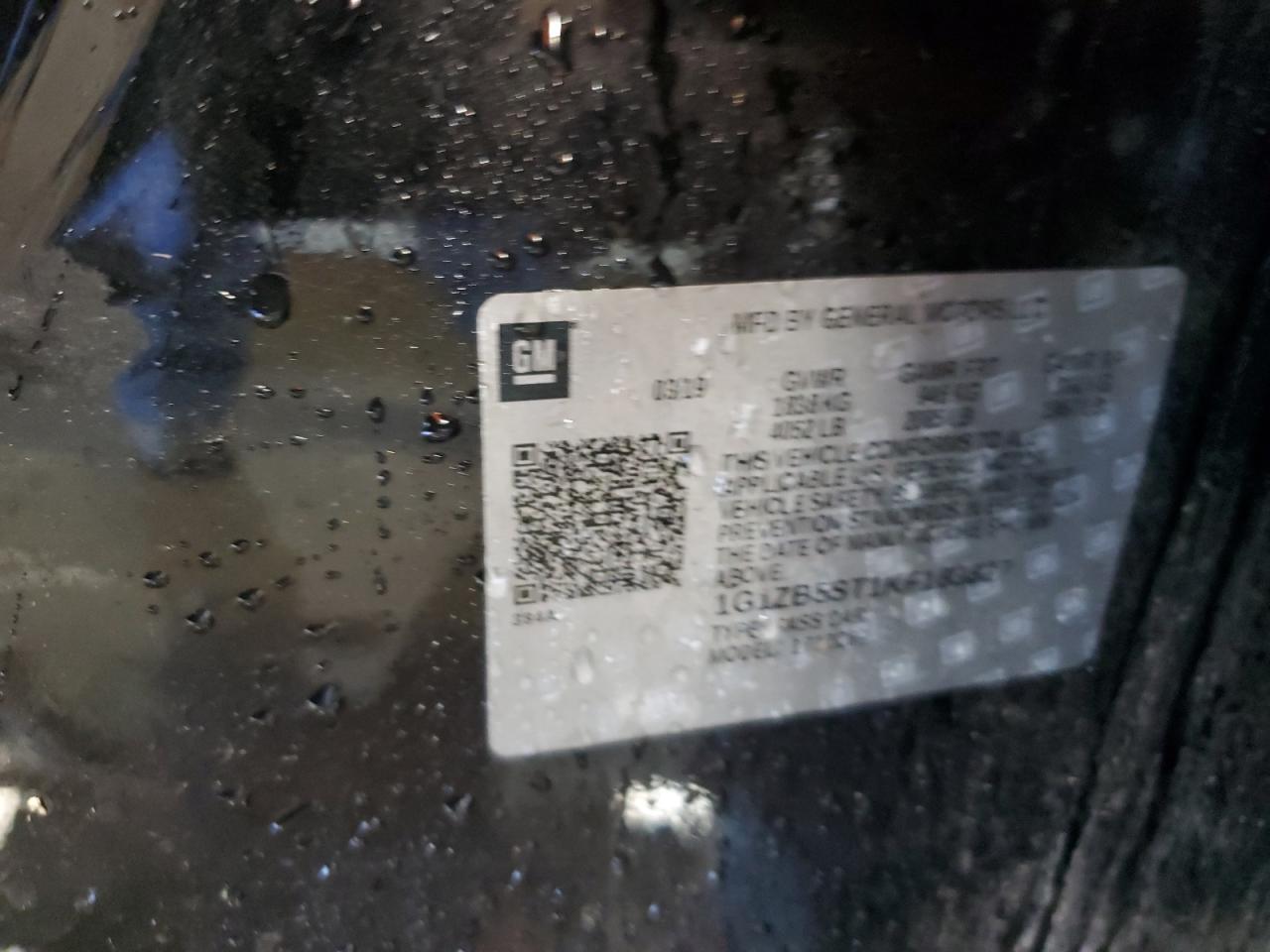 2019 Chevrolet Malibu Ls VIN: 1G1ZB5ST1KF183827 Lot: 92508505