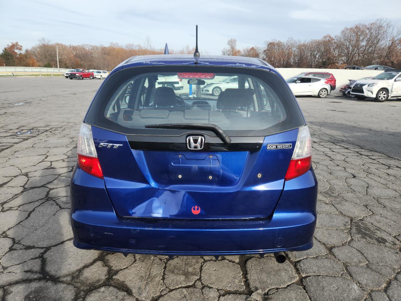 2010 Honda Fit VIN: JHMGE8G28AS013461 Lot: 93486835