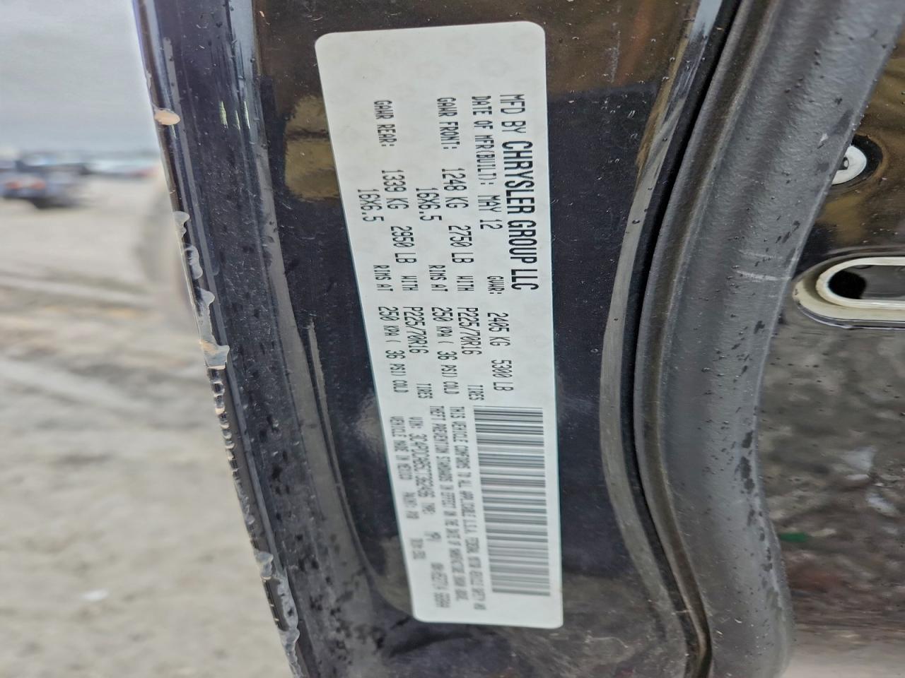 2012 Dodge Journey Se VIN: 3C4PDCAB5CT362496 Lot: 94098965