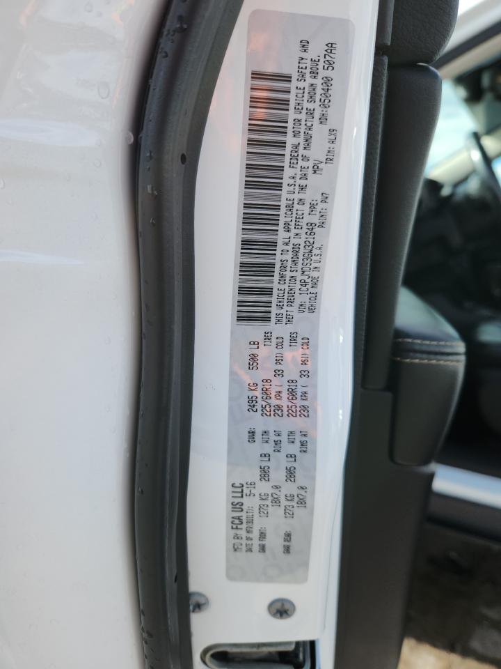 2016 Jeep Cherokee Limited VIN: 1C4PJMDS3GW321648 Lot: 91431005