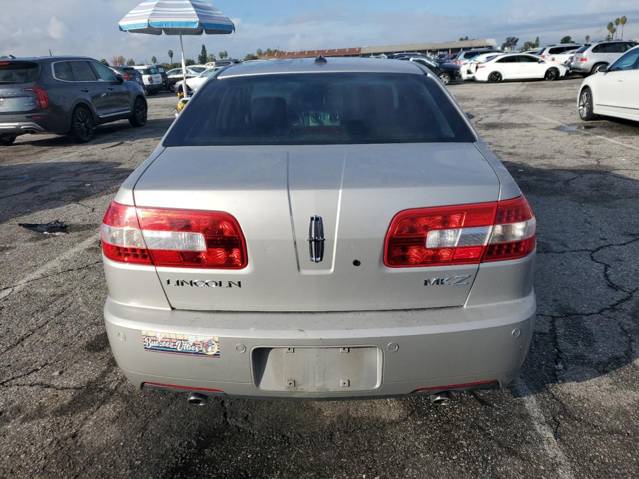 2008 Lincoln Mkz VIN: 3LNHM26T58R608186 Lot: 92733225