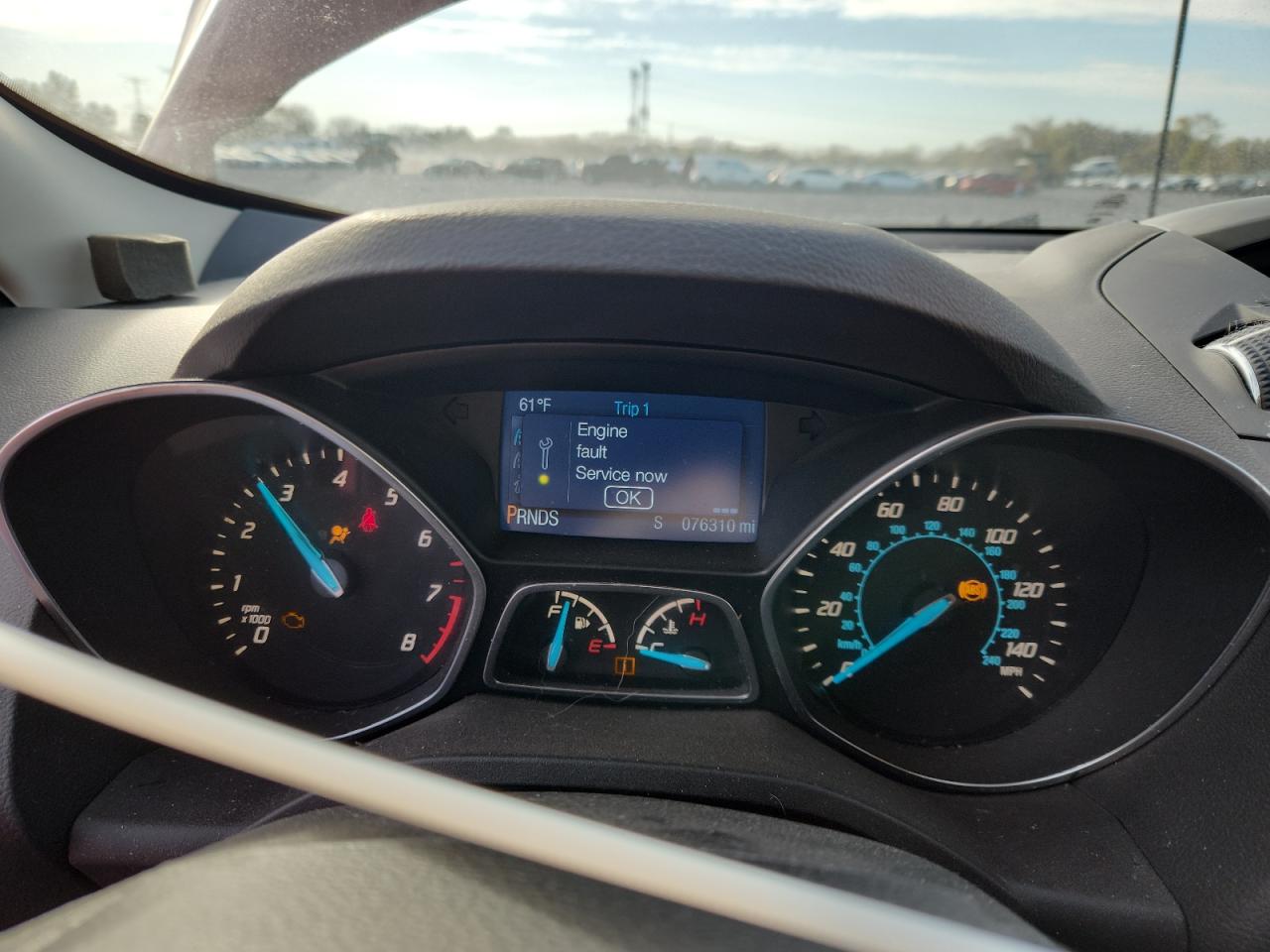 2014 Ford Escape Se VIN: 1FMCU0GX1EUB84381 Lot: 91422395