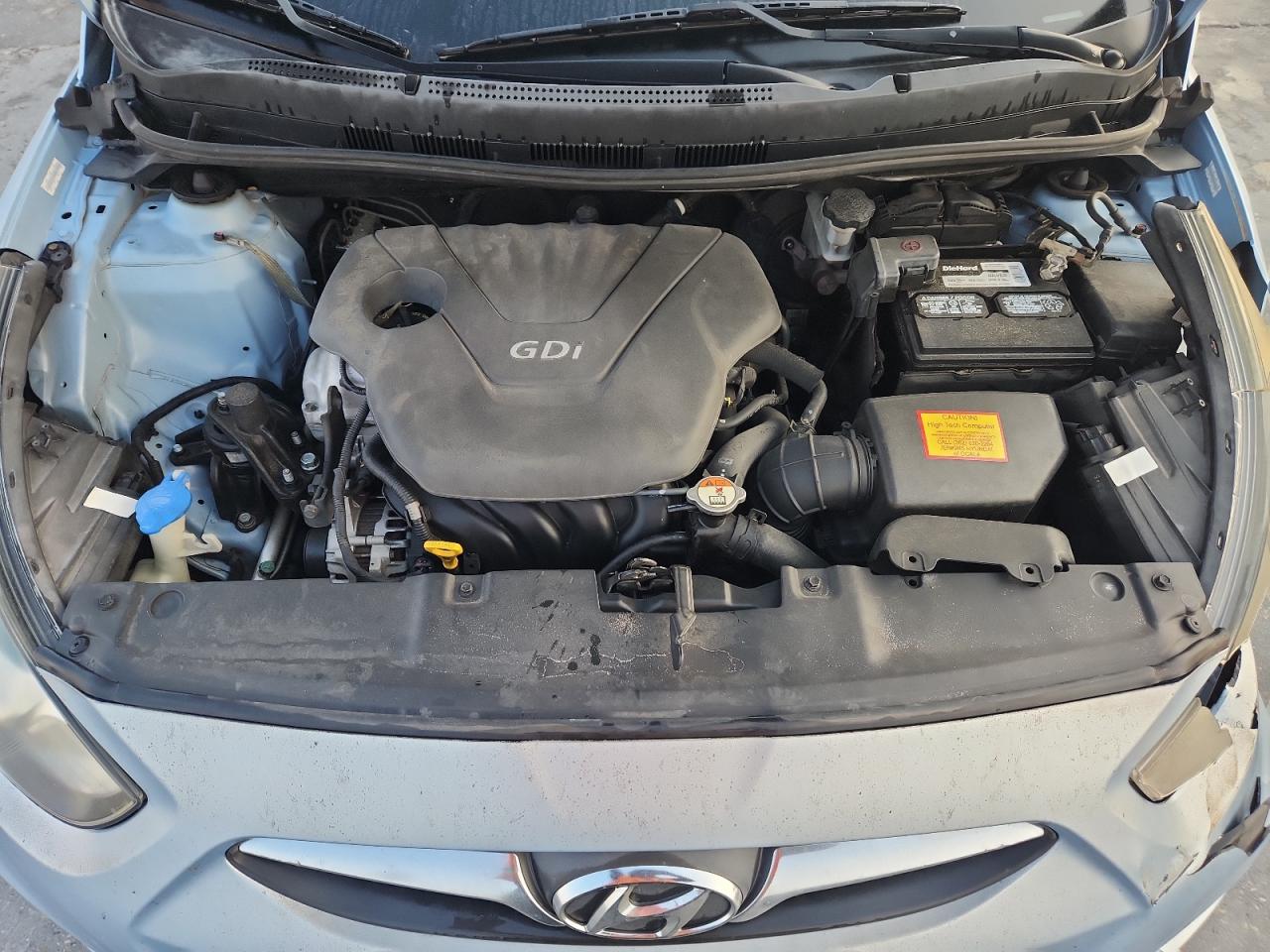 2013 Hyundai Accent Gls VIN: KMHCT5AE9DU121535 Lot: 93081495