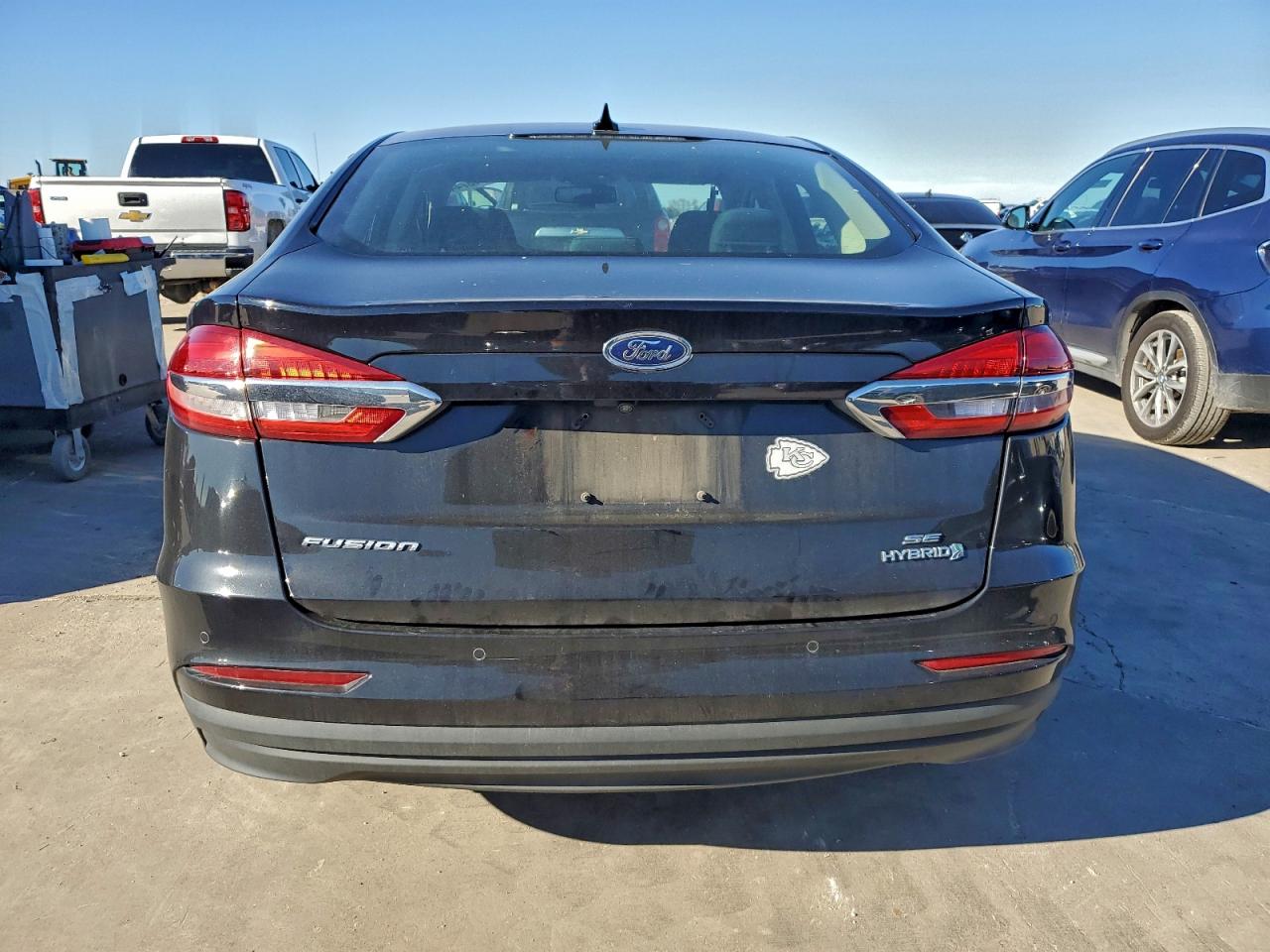 2019 Ford Fusion Se VIN: 3FA6P0LU2KR139544 Lot: 94374435