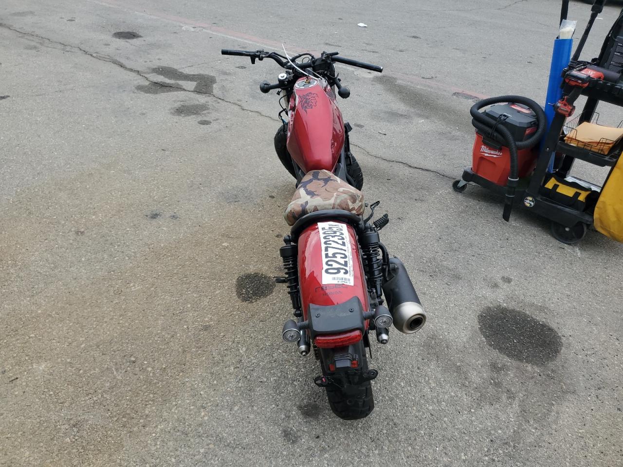 2023 Honda Cmx300 A VIN: MLHNC5351P5601655 Lot: 92572395