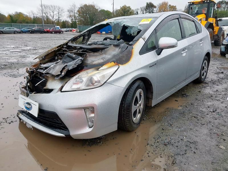 2019 TOYOTA PRIUS HYBRID  for sale at Copart WOLVERHAMPTON