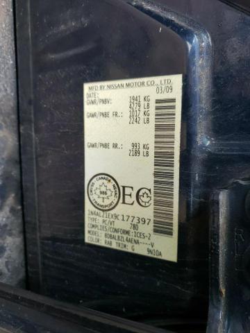 2009 NISSAN ALTIMA 2.5  