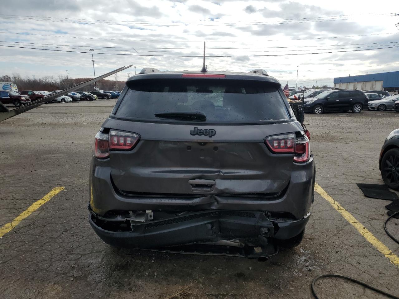 2022 Jeep Compass Latitude VIN: 3C4NJCBB2NT192602 Lot: 92129185