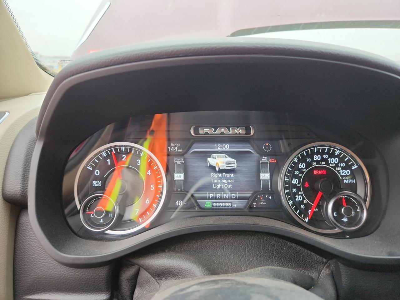 2019 Ram 1500 Big Horn/Lone Star VIN: 1C6SRFFT2KN575488 Lot: 93004115