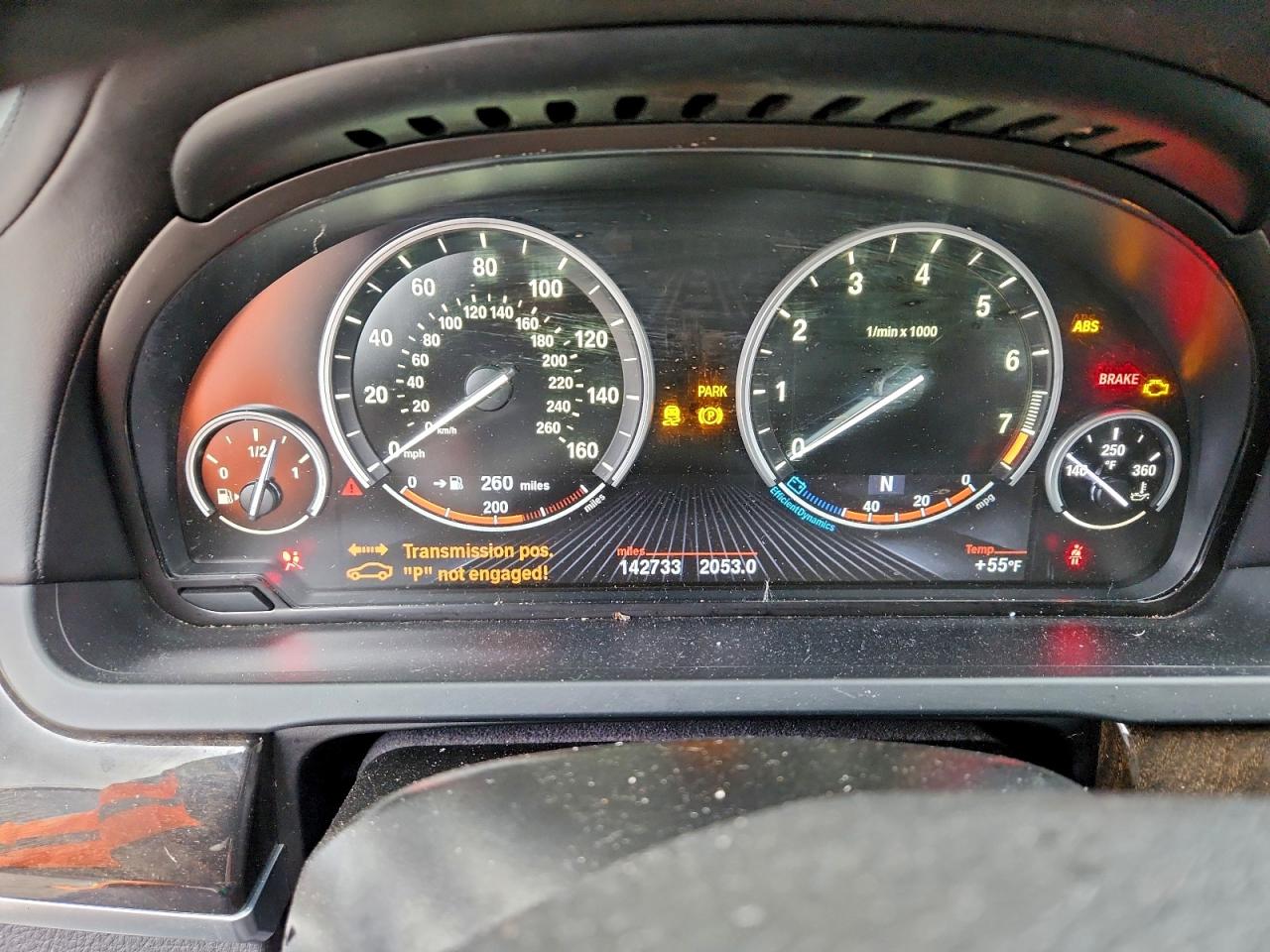 2013 BMW 750 Lxi VIN: WBAYF8C57DD140162 Lot: 94156605