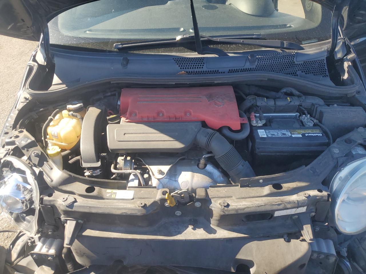 2016 Fiat 500 Abarth VIN: 3C3CFFFHXGT136312 Lot: 92058135