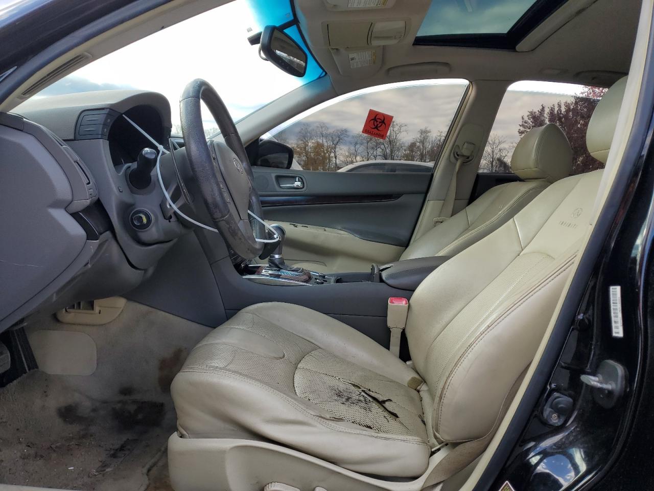 2010 Infiniti G37 VIN: JN1CV6AR7AM253361 Lot: 92231785