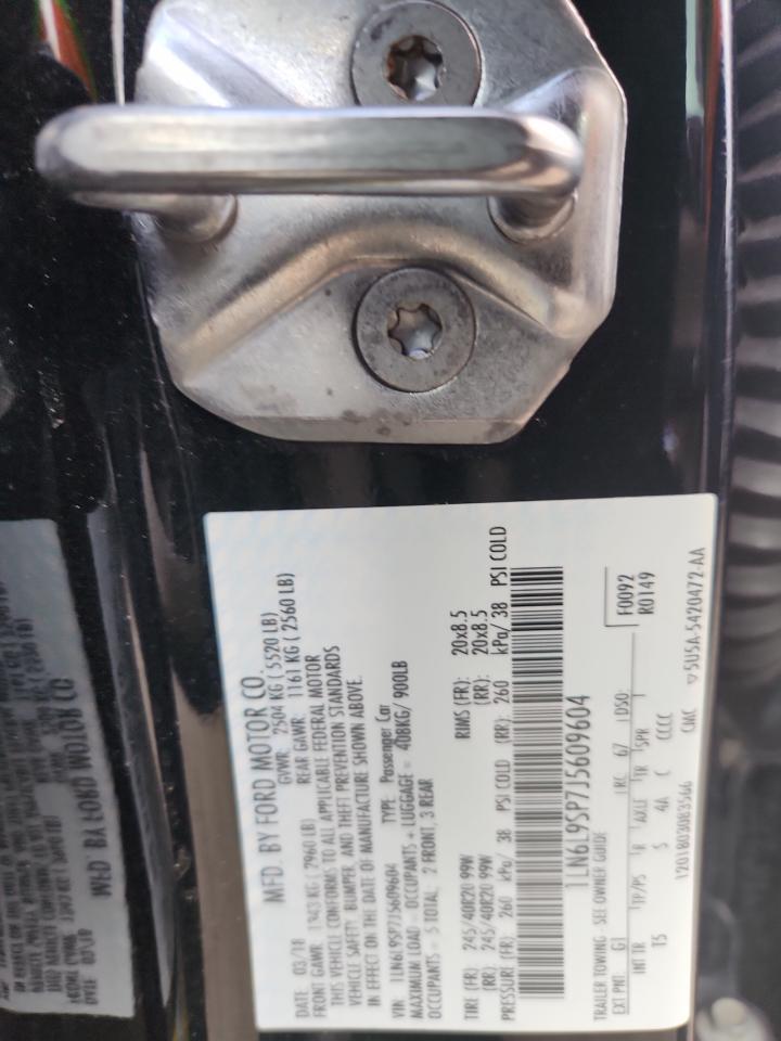 2018 Lincoln Continental Select VIN: 1LN6L9SP7J5609604 Lot: 93614435