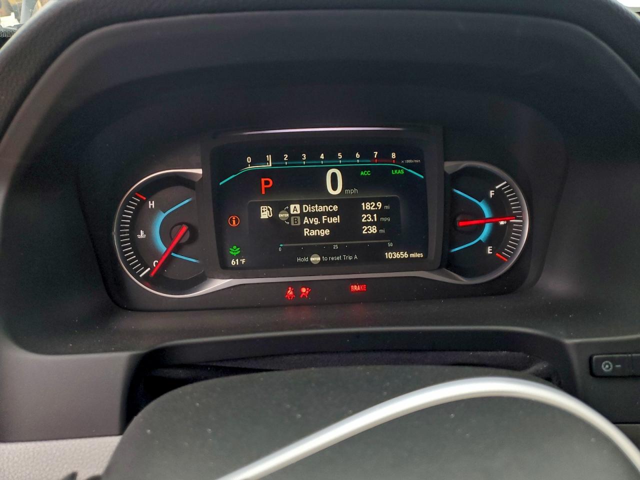 2019 Honda Pilot Ex VIN: 5FNYF5H33KB043409 Lot: 93974665