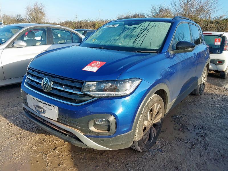 2023 VOLKSWAGEN T-CROSS 1.0 TSI 110 BLACK EDITION 5DR for sale at Copart BRISTOL