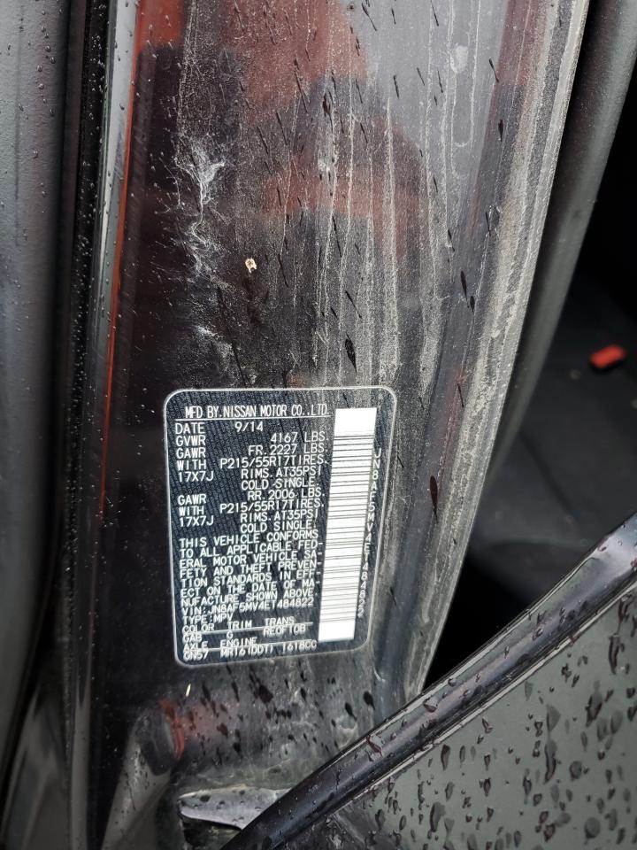 2014 Nissan Juke S VIN: JN8AF5MV4ET484822 Lot: 93771445