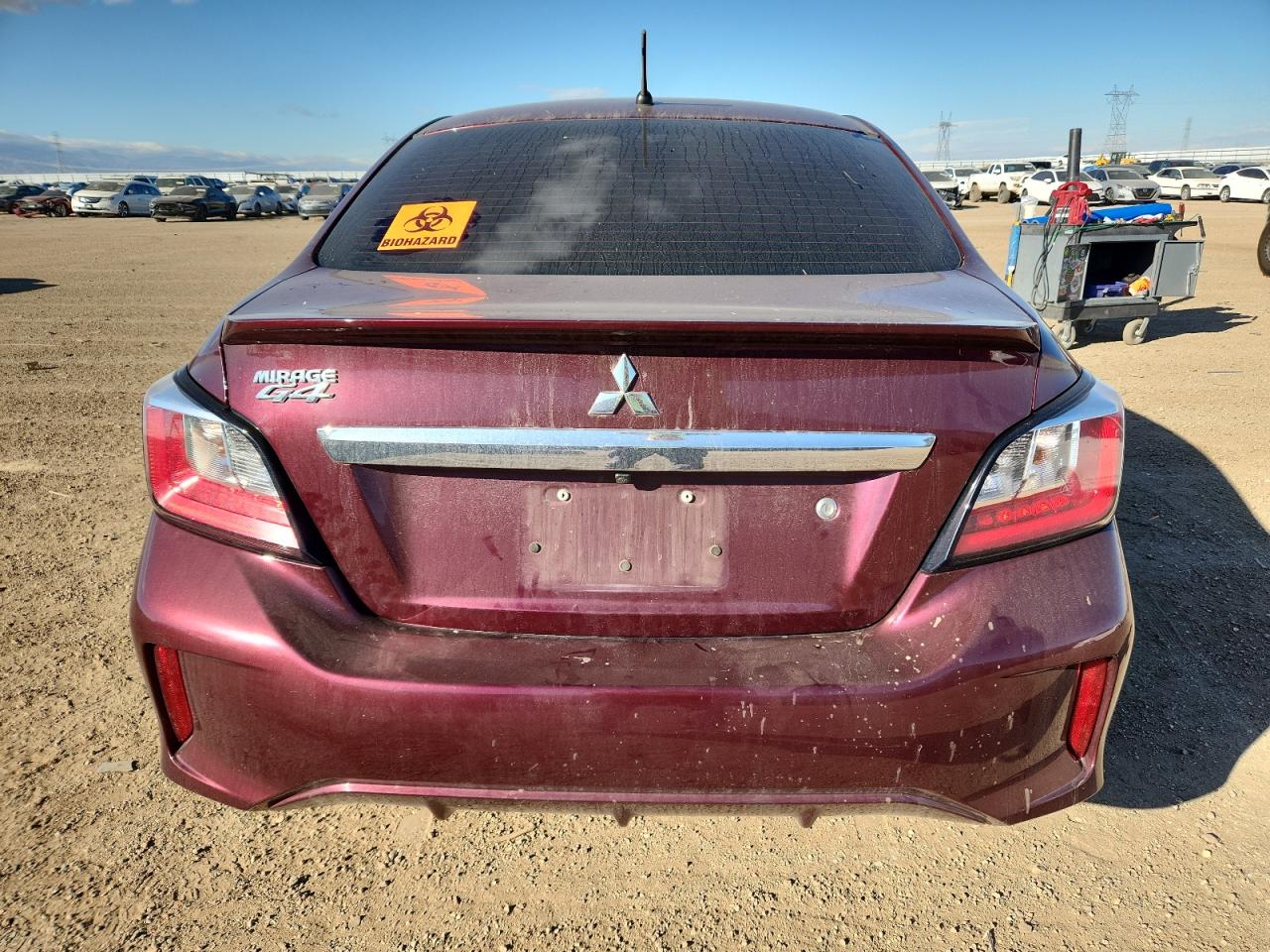 2022 Mitsubishi Mirage G4 Es VIN: ML32FUFJ5NHF03830 Lot: 92530765