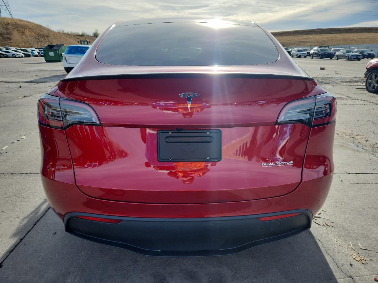 2025 Tesla Model Y VIN: 7SAYGDEF0SA353376 Lot: 92213455