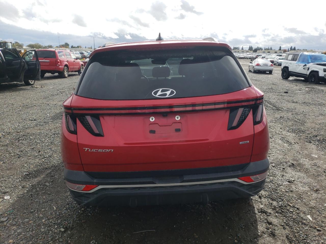 2022 Hyundai Tucson Sel VIN: 5NMJFCAE2NH124244 Lot: 93216355