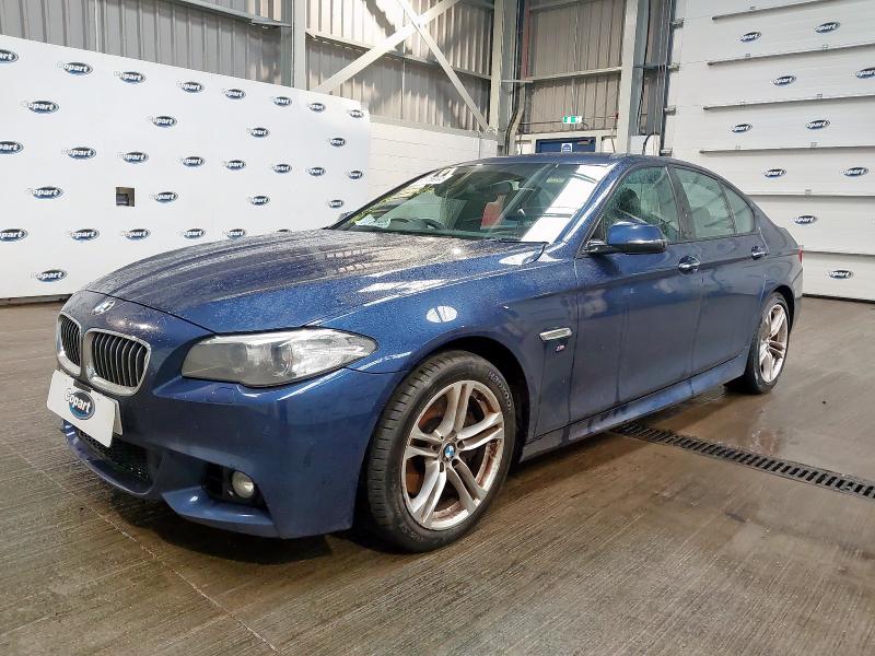 2015 BMW 5 SERIES 525D M SPORT 4DR STEP AUTO for sale at Copart EAST KILBRIDE