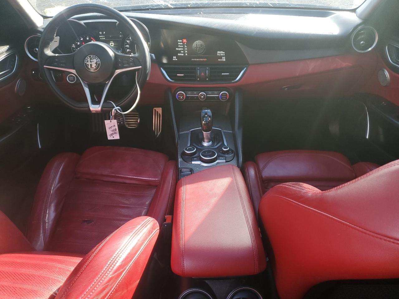 2018 Alfa Romeo Giulia Ti Q4 VIN: ZARFAEEN8J7597325 Lot: 91637325