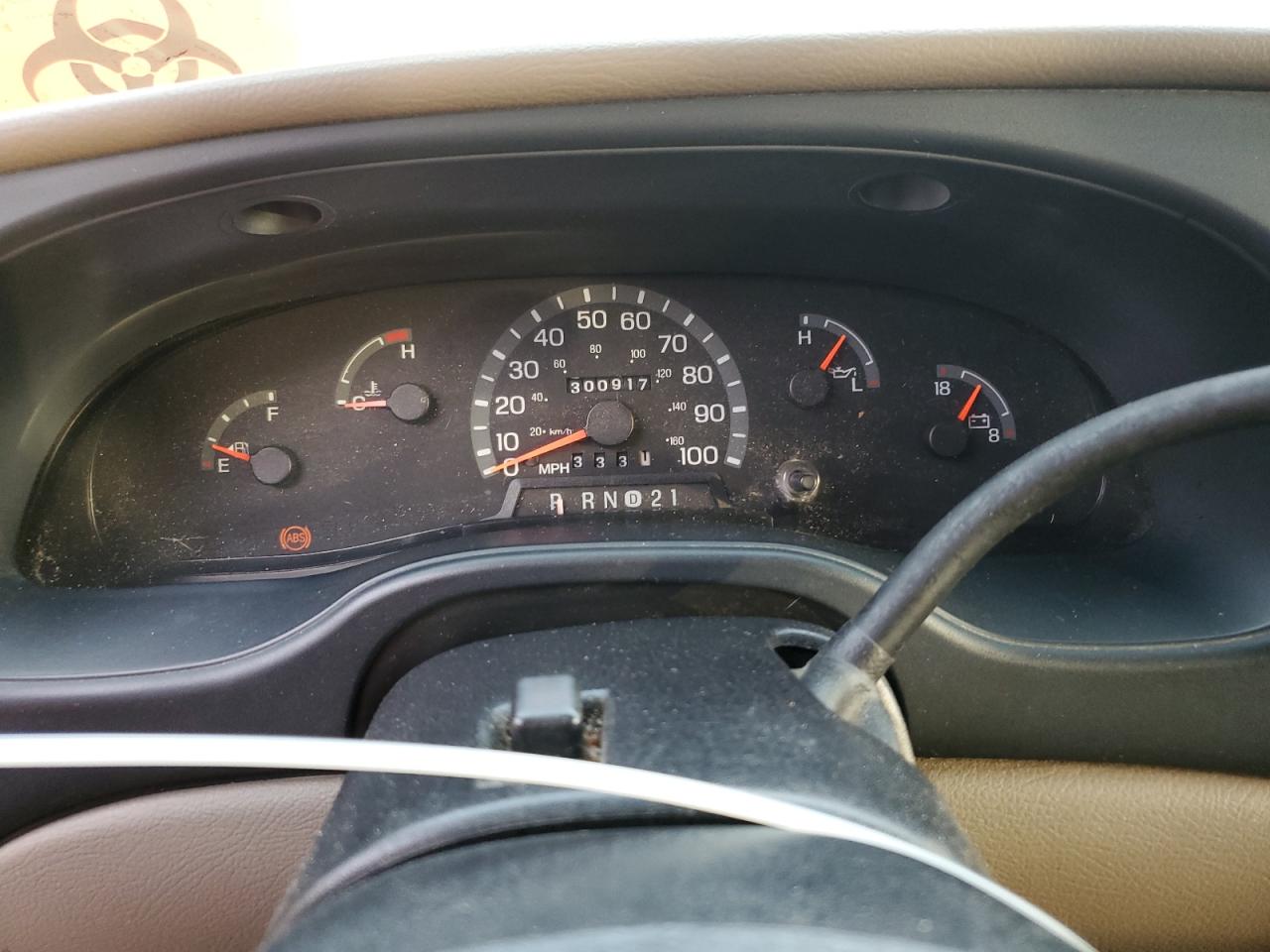 2002 Ford Econoline E150 Wagon VIN: 1FMRE11L92HB60191 Lot: 92072405